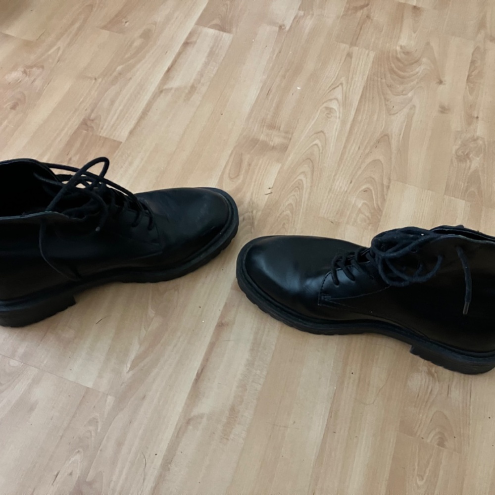 Black Flat Boots - image 2